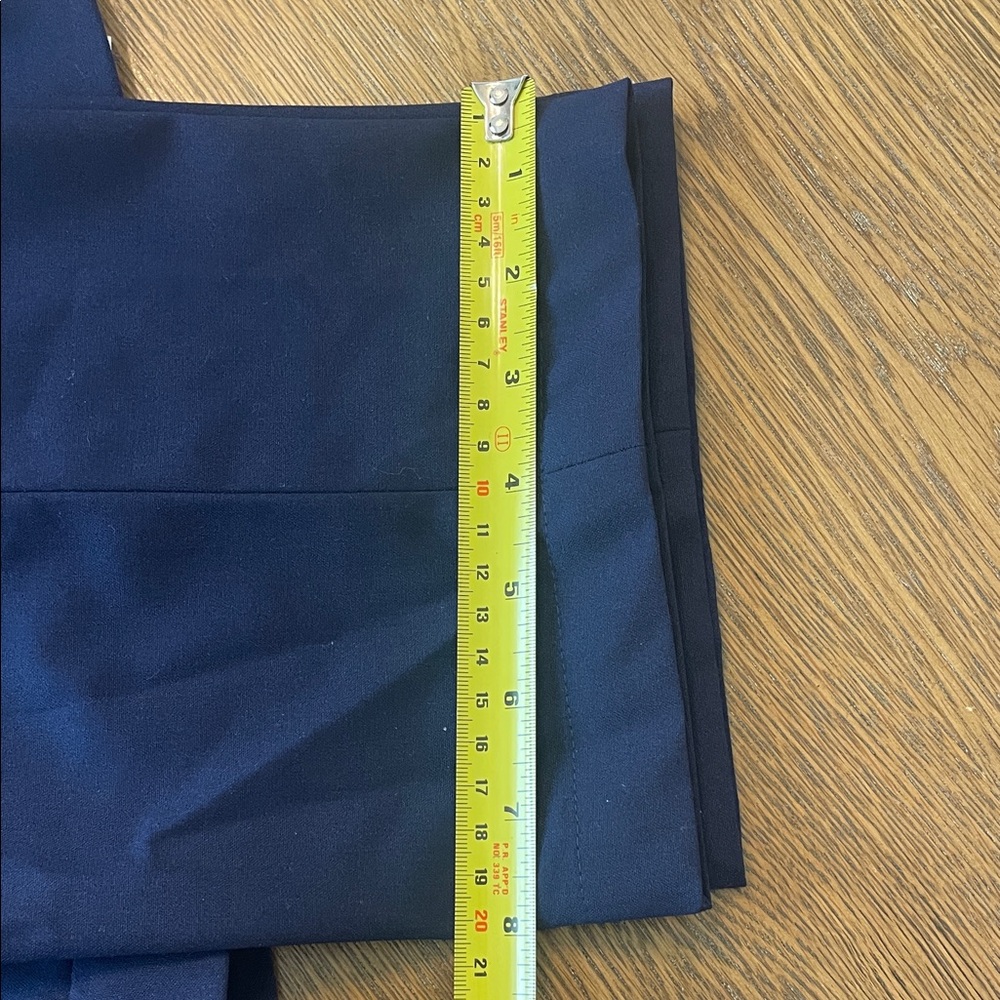 Murano Alex Flat Front Men’s Navy Pants - Picture 5 of 6